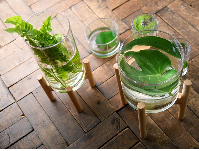 FOYER ホワイエ PVシリンダー 直径20cm×高さ35cm