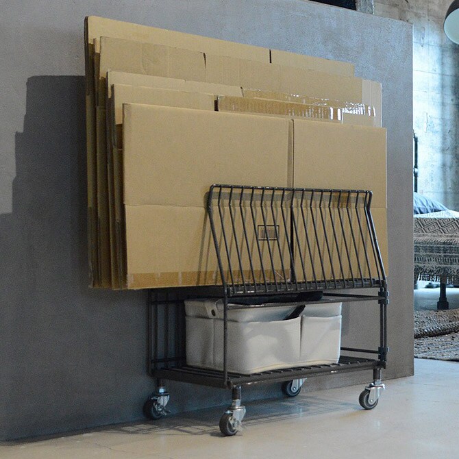 COLLEND コレンド ワイヤーカートンストッカー 