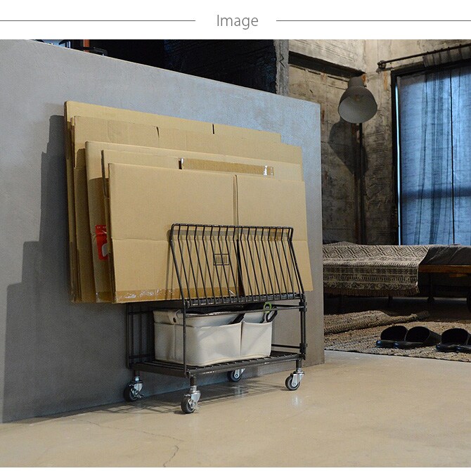 COLLEND コレンド ワイヤーカートンストッカー 