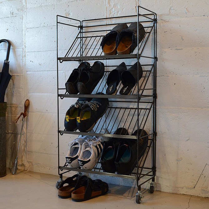 COLLEND コレンド ワイヤーシューズラック 