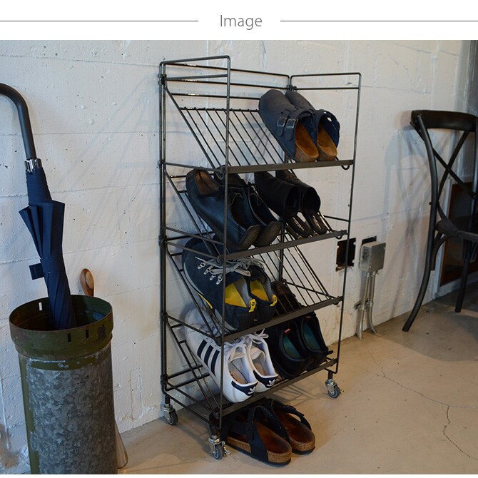 COLLEND コレンド ワイヤーシューズラック 