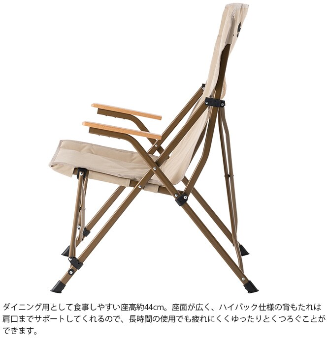 LOGOS ロゴス Tradcanvas ダイニングマスターチェア