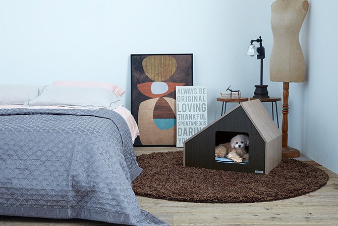 FrancePet フランスペット PE07 PETハウスソフィタイン M 犬 ドッグ ハウス ベッド ペットベッド 猫 おしゃれ 小屋 おしゃれ