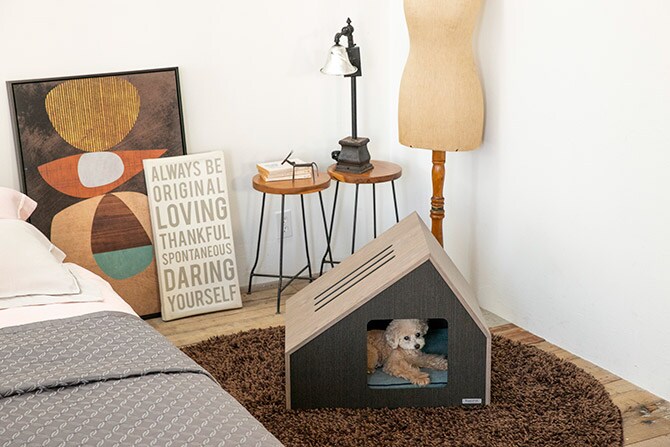 FrancePet フランスペット PE07 PETハウスソフィタイン M 犬 ドッグ ハウス ベッド ペットベッド 猫 おしゃれ 小屋 おしゃれ