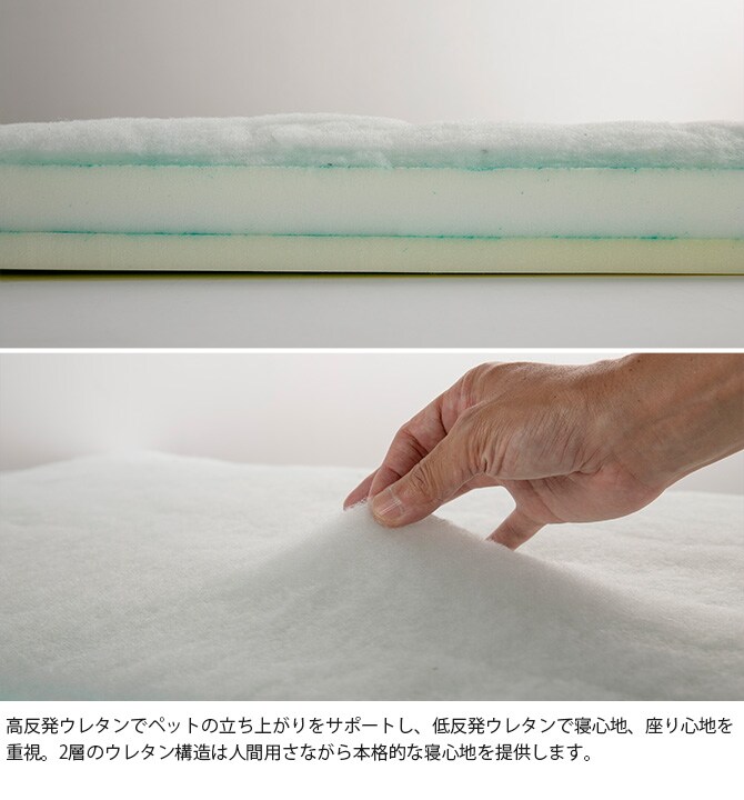 FrancePet フランスペット PE11 ペットマットコージーイン M 犬 猫 ベッド マット ペットマット 低反発 高反発 ウレタン