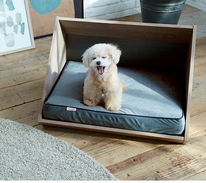 FrancePet フランスペット PE08 PETハウスステージイン 犬用 猫用 ペット ハウス ベッド 木製 ペットハウス おしゃれ