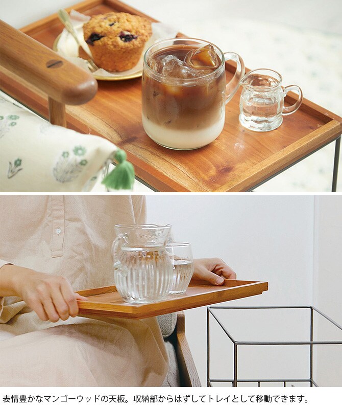 Horn Please ホーン プリーズ IRON ウッドトレー ストッカー