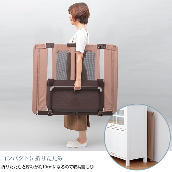 PET SELECT ペットセレクト ペットおくだけとおせんぼ ウォークスルー S  犬 ゲート フェンス メッシュ 便利 置くだけ 簡単設置 開けやすい  