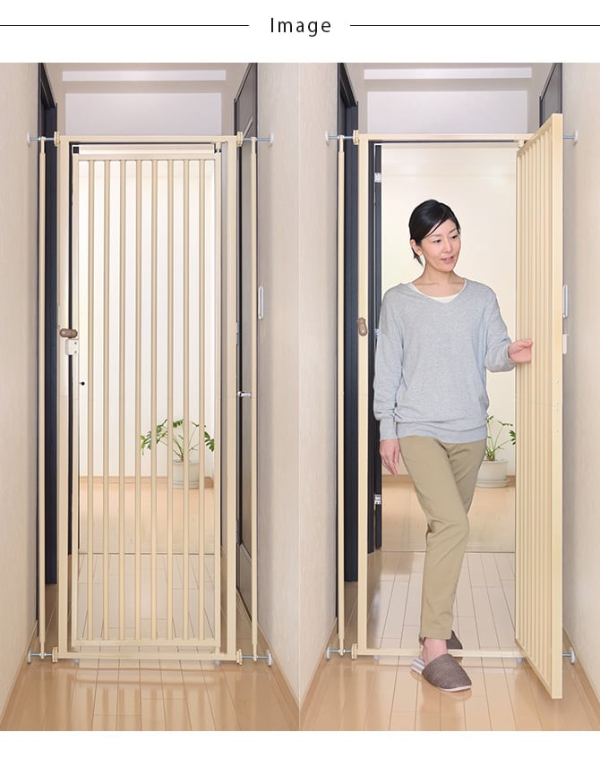 Richell リッチェル キャットセーフティゲート  猫 脱走防止 柵 ドア 扉 屋内 ゲート ハイタイプ 猫用  