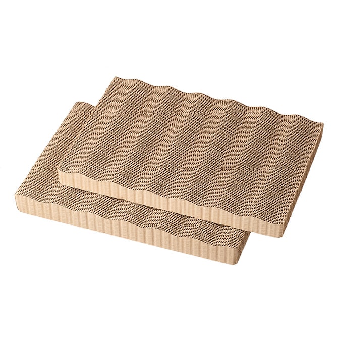 nyancoroby ニャンコロビー WAVE 交換用爪とぎ(リフィル 2個入り) 猫 猫用 爪とぎ 交換用