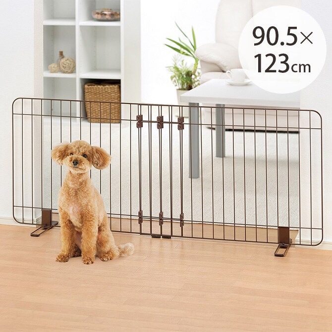 Richell リッチェル 伸縮スタンド簡易ペットゲート 90-120  犬 犬用 ペット 超小型犬 小型犬 ペットフェンス 侵入防止扉 ドッグフェンス ドッグゲート ペットゲート  