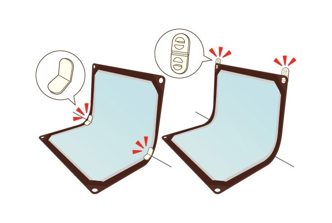 HARIO ハリオ ワンコトイレマットスーパーワイド用連結パーツ 犬用 トイレマット連結 スーパーワイドサイズ ワイドサイズ専用