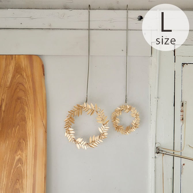 Horn Please ホーン プリーズ ブリキ ワイヤーリース ブラット L