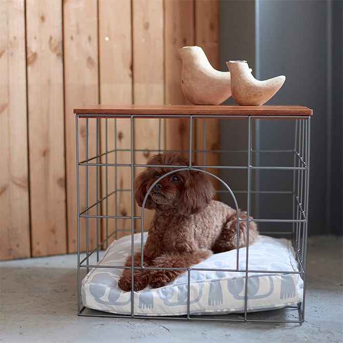 Horn Please ホーン プリーズ WOOD＆IRON バスケットテーブル スクエア 