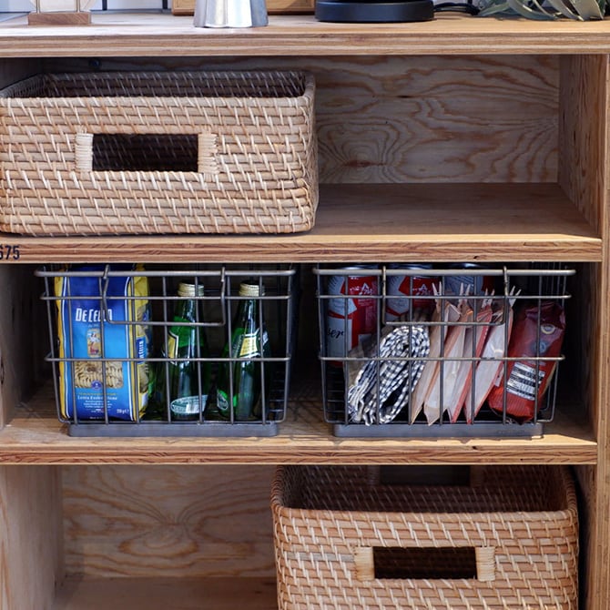 COLLEND コレンド ワイヤーバスケット 15L 