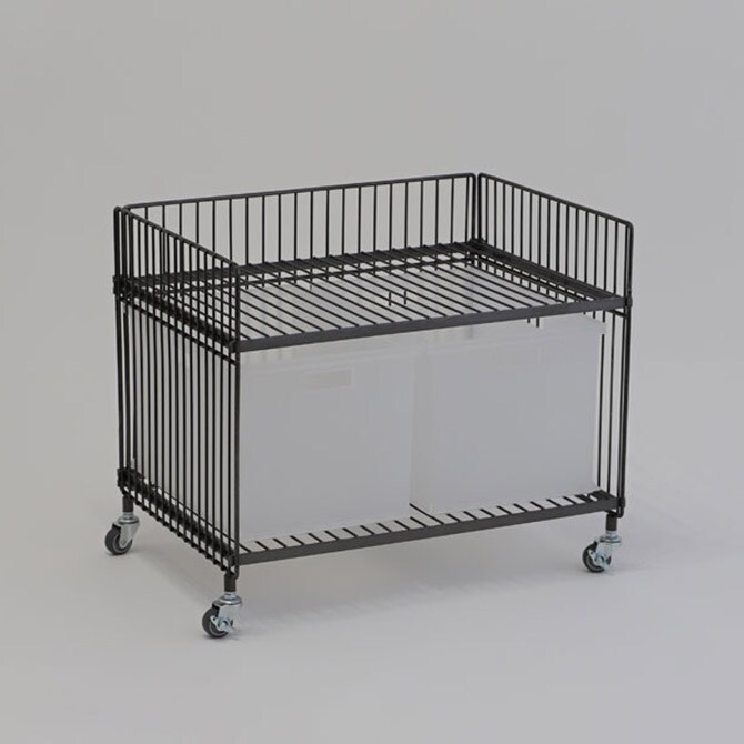 COLLEND コレンド ワイヤーワゴン ワイド・シングル 