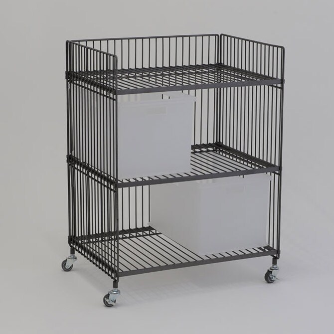 COLLEND コレンド ワイヤーワゴン ワイド・ダブル 