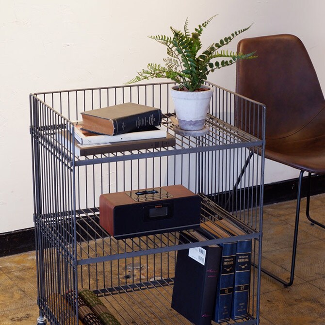 COLLEND コレンド ワイヤーワゴン ワイド・ダブル 