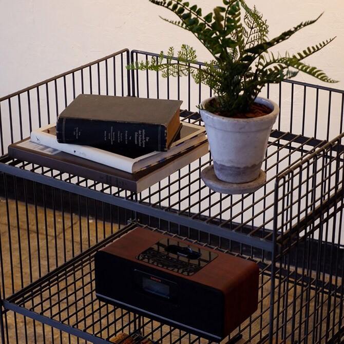 COLLEND コレンド ワイヤーワゴン ワイド・ダブル 