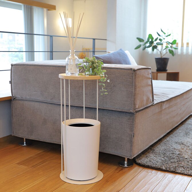 COLLEND コレンド スリムラウンドテーブル 