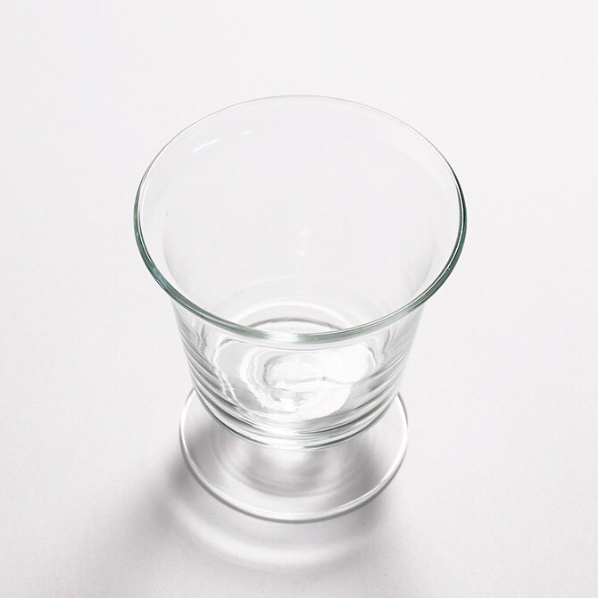 shesay シセイ リューズガラス ステムカップ メロウ ワイド【単品】  ステムカップ デザートグラス ガラス コップ おしゃれ コーヒーゼリー ヨーグルト 北欧 ナチュラル リサイクルガラス  