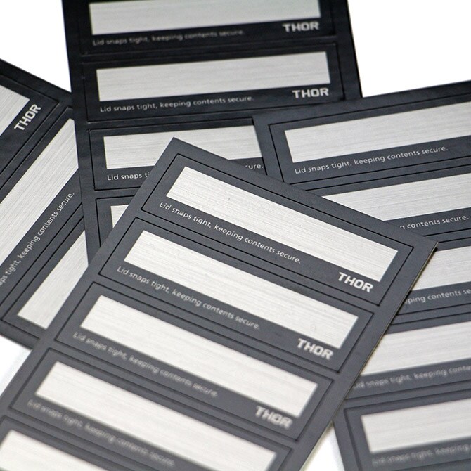 THOR ソー ドキュメントステッカー S ステッカー シール 分類 耐水 おしゃれ 整理収納 ラベリング THOR ソー かっこいい