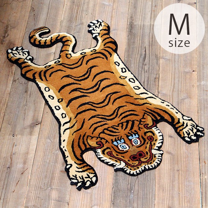 DETAIL ディテール TIBETAN タイガーラグ M