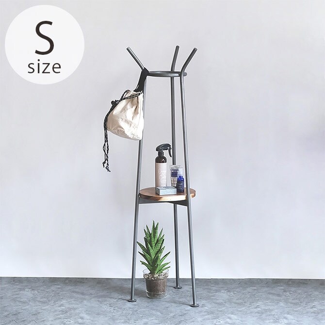 shesay シセイ スペースを利用できるアイアンウッドのコートハンガー S 