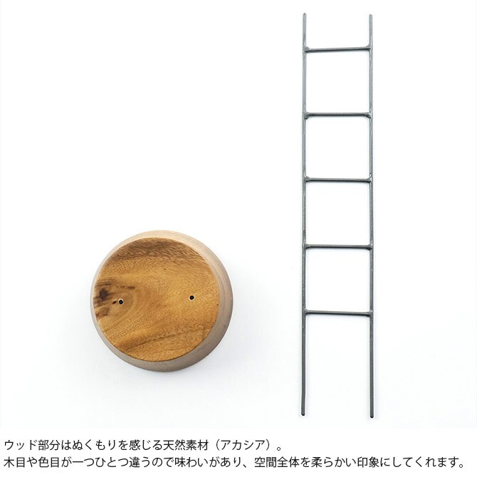 shesay シセイ ディスプレイとしても使える ラダーアクセサリースタンド S 