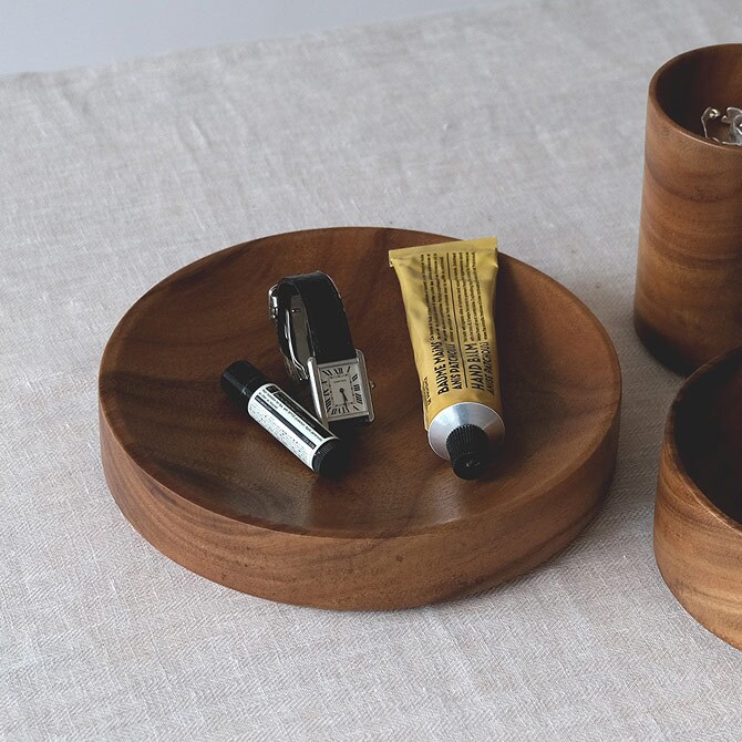 shesay シセイ 置いたものが引き立つ アカシアのウッドトレー ワイド