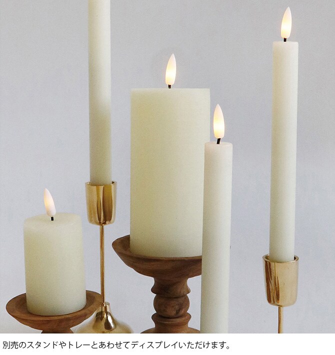 shesay シセイ パーティーやインテリアを彩る LEDライト キャンドル タワー