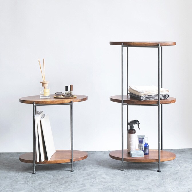 shesay シセイ 植物が飾りたくなるシェルフ オーバル S 