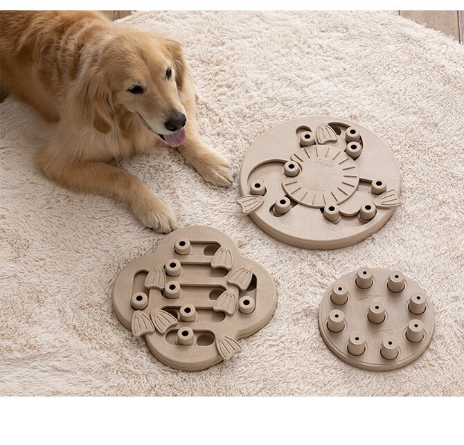 Nina Ottosson ニーナ・オットソン トリーツ・ゲーム ハイド・アンド・スライド 犬用 ドッグ 知育トイ おもちゃ ドッグトイ 犬用おもちゃ スロウフィーダー おしゃれ