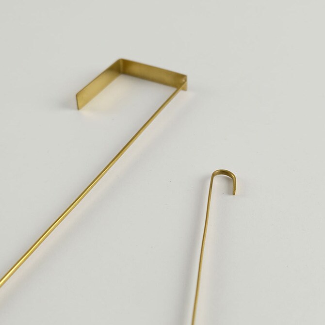 shesay シセイ ドアに掛けるだけでリースが飾れる BRASSのフック S 