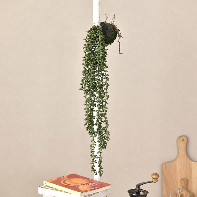 Brown. ブラウン フェイクグリーン グリーンネックレス ハンギングボール 57