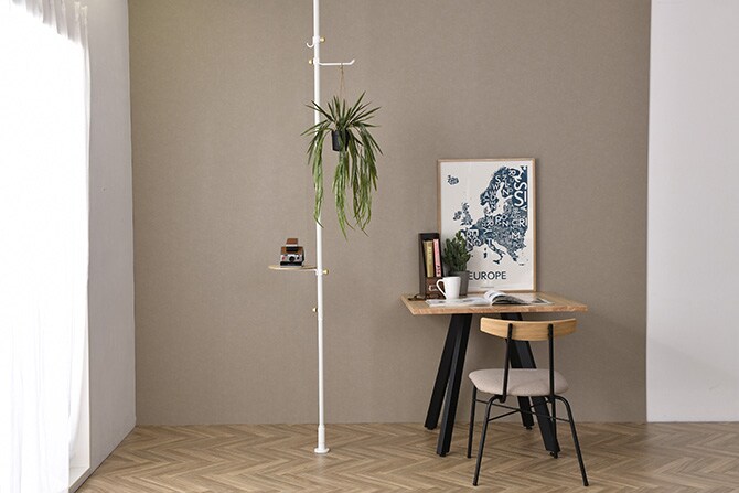 Brown. ブラウン フェイクグリーン リプサリス BL ハンギングポット