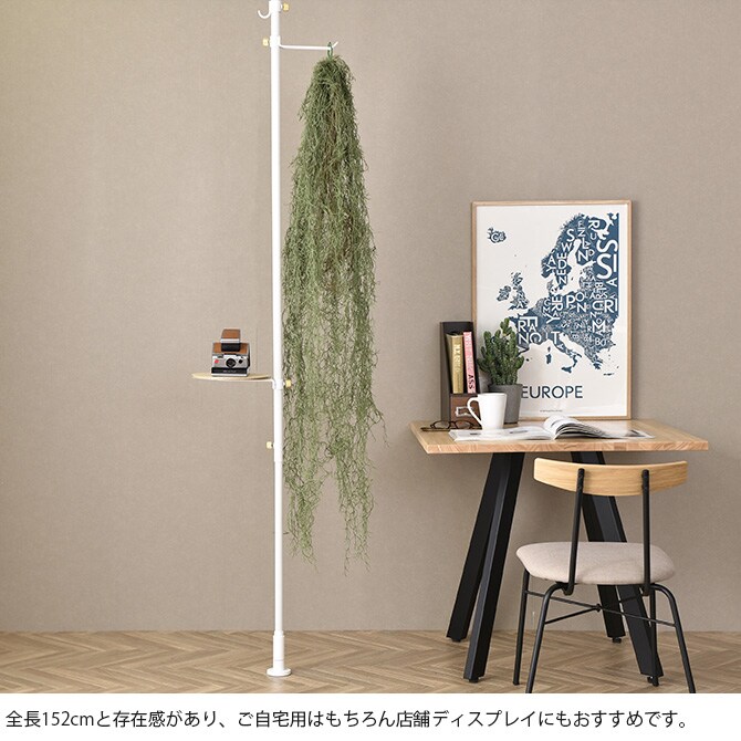 Brown. ブラウン フェイクグリーン スパニッシュモス ハンギングブッシュ グリーン 152