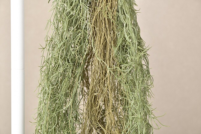 Brown. ブラウン フェイクグリーン スパニッシュモス ハンギングブッシュ グリーン 152