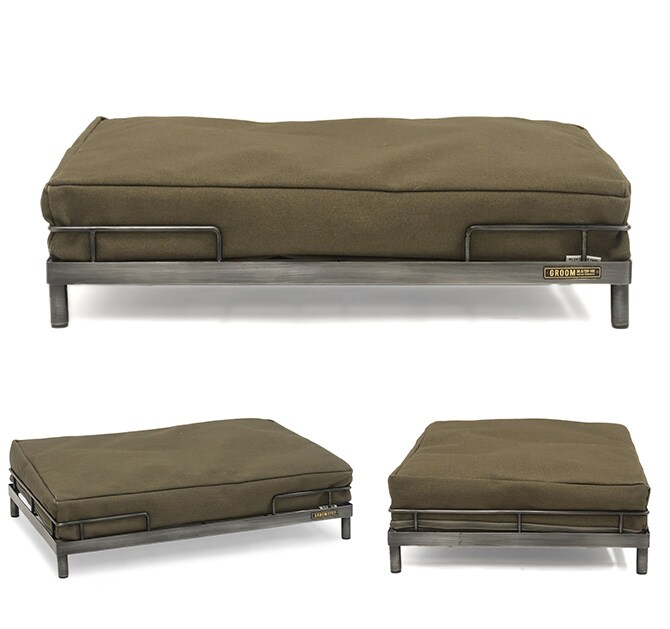 GROOM グルーム アイアンベッド 猫 ベッド キャットベッド ペットベッド 小型犬 インダストリアル ヴィンテージ かっこいい 男前 おしゃれ