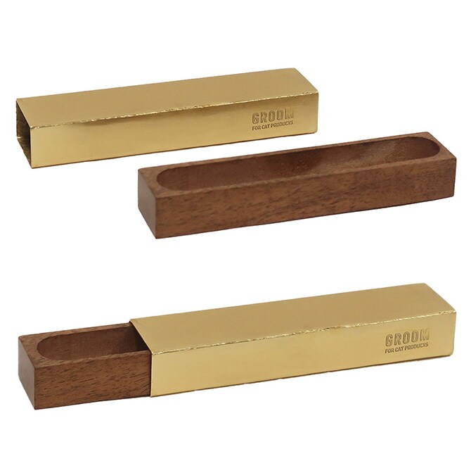 GROOM グルーム ねこひげケース  猫 ヒゲケース ひげケース ひげ ケース メモリアル  