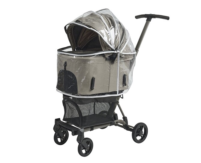 AIRBUGGY エアバギー FITT WIZ X ウィズエックス 専用レインカバー  犬 小型犬 中型犬 ペットカート ペットキャリー ドッグキャリー ドッグカート レインカバー カバー 雨  