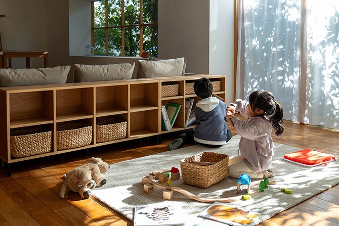 Fumi フミ 整うソファ 棚 M 