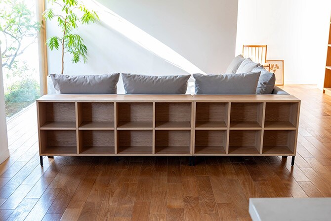 Fumi フミ 整うソファ 棚 M 