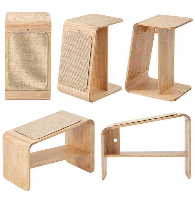 MYZOO マイズー CHILLAX サイドテーブル爪とぎ