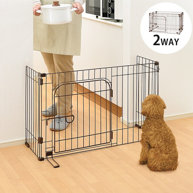 Richell リッチェル ゲートにできるペットサークル　90-60  犬用 ペット用 ドッグ ドッグサークル 犬用サークル ドッグゲート ドッグフェンス ケージ 便利  