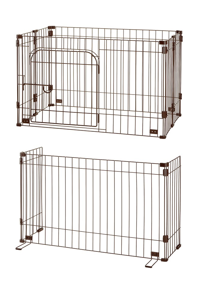 Richell リッチェル ゲートにできるペットサークル　90-60  犬用 ペット用 ドッグ ドッグサークル 犬用サークル ドッグゲート ドッグフェンス ケージ 便利  