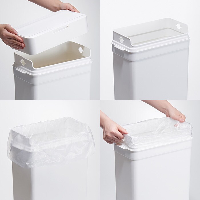 like-it ライクイット シールズ 密閉ダストボックス 抗菌仕様 25L ゴミ箱 密閉 抗菌 ごみ箱 ペット ダストボックス おしゃれ フタ キッチン 分別