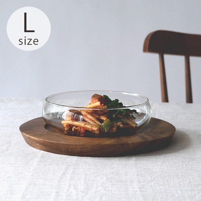 shesay シセイ食器としても小物入れとしても使えるアカシアプレート L