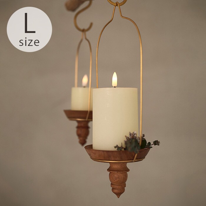 shesay シセイLEDキャンドルを置いて空間を彩るコンポート L