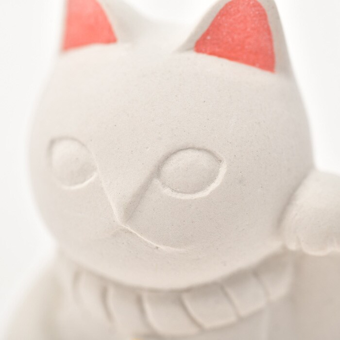 soil ソイル マネキネコ S 招き猫 置物 おしゃれ かわいい 小さい ミニサイズ 日本製 珪藻土 家庭用 インテリア オブジェ 縁起物 ギフト プレゼント